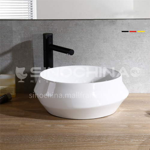 Art basin ceramic hand wash basin above counter basin